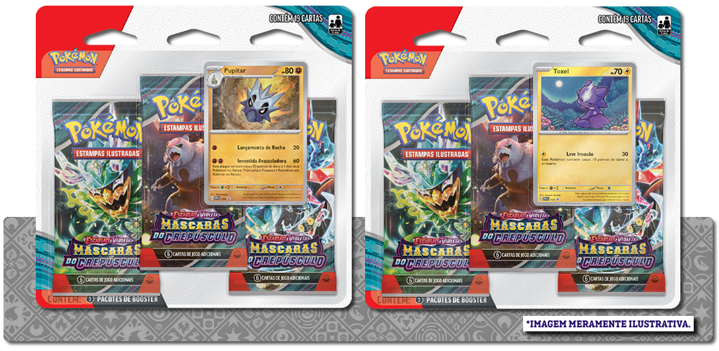 Máscaras do Crepúsculo - Carta Pokémon Máscaras do Crepúsculo - Carta Pokémon